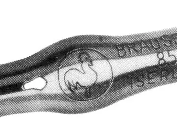 Brause kleiner Flachausheber in U-Form für den Linolschnitt (Nr. 855)